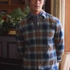 Buchanan Blue Soft Brushed Cotton Check Shirt