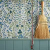 Cream Symmetrical Trellis Ditsy 10M Wallpaper
