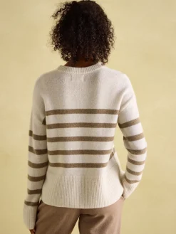 Ivy Tan Brown 100% Cashmere Jumper