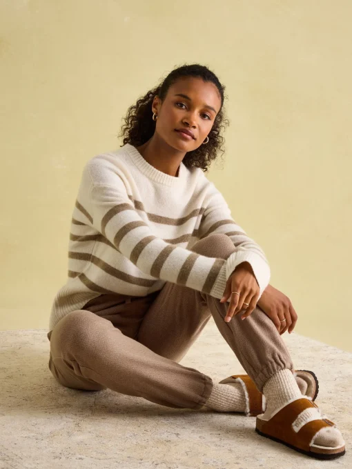 Ivy Tan Brown 100% Cashmere Jumper