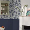 Navy Blue Plain 10M Wallpaper
